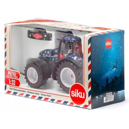 Siku Farmer Traktor New Holland świąteczna S3223